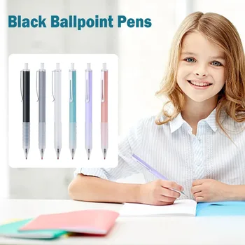 Гелевая ручка в мягком резиновом чехле для прессования, канцелярская ручка простого дизайна для женщин и мужчин