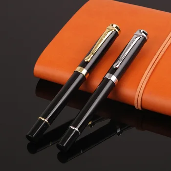 Высококачественная благородная роскошная металлическая ручка EF толщиной 0,3 мм, деловая ручка для подписи, гладкое письмо, канцелярские принадлежности для бизнеса, подарки