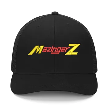 Шляпа с вышивкой логотипа Mazinger Z, Мужские И Женские Спортивные Бейсбольные Кепки, Сетчатая Кепка в стиле хип-хоп, Летний Головной убор, Кепки на заказ