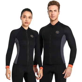 3 мм неопреновый гидрокостюм для дайвинга и плавания для мужчин и женщин, верхняя куртка для гидрокостюма для подводного плавания, купальники, солнцезащитный крем для взрослых, костюм для серфинга, водолазный костюм