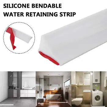 50-120 см Силиконовая пробка для воды в ванной, Водоудерживающая лента, Сгибаемая дверь ванной Комнаты, Стиральная машина, Душевая перегородка