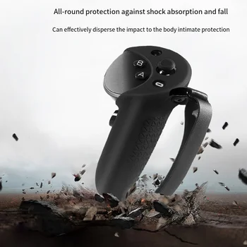 Для Meta Quest Pro защитный чехол Ручка силиконовый чехол полный защитный рукав всесторонняя защита VR