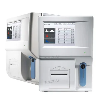 Автоматический гематологический анализатор LH6300 с сенсорным экраном, состоящий из 3 частей, гематологический анализатор CBC машина для анализа клеток крови