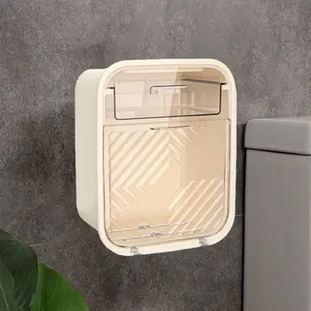 Широкое применение Пластиковая Коробка для туалетной бумаги, косметики, принадлежностей для ванной комнаты