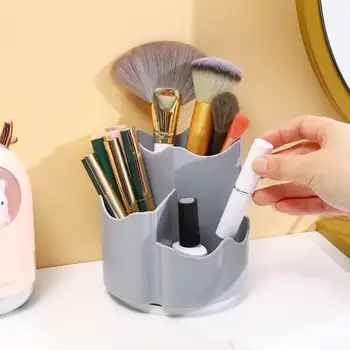 Компактный практичный Органайзер для кистей для макияжа, держатель ручки, Держатель для кистей для макияжа широкого применения, Поворотный для ежедневного использования