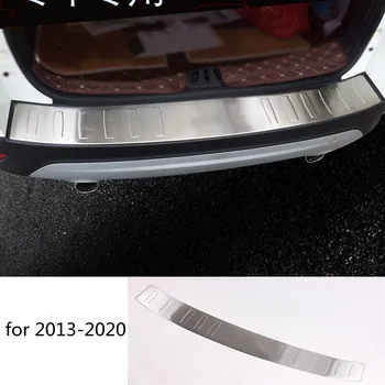 Для Ford Kuga 2013 2014 2015 2016 2017 2018 2019 2020 Протектор заднего бампера из нержавеющей стали, защита багажника, накладка протектора ku