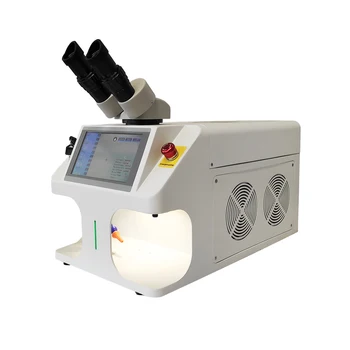 Мини-лазерный сварочный аппарат CCD 100 Вт YAG для лазерной сварки ювелирных изделий для кольца, браслета, браслета Platinum