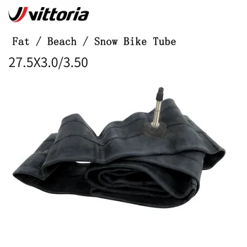 Vittoria 27,5 дюймов 3,0 3,5 Трубка для снежного велосипеда Внутренняя шина Beach Fat Bike Presta 48 мм FV