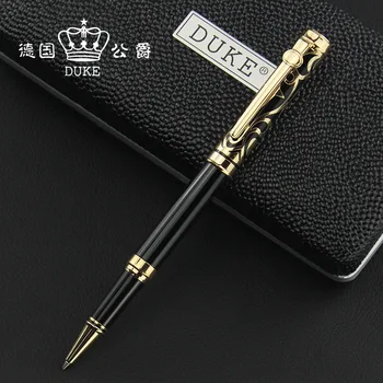 Роликовая ручка Duke Great Sapphire Matel с колпачком в виде милого сердечка, подарочная ручка для письма DR004