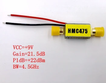 Hmc475 RF Модуль Среднего Усилителя lf-4,5 ГГц, Заводской Усилитель Малого сигнала SMA