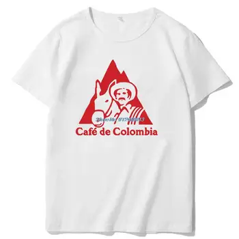 Летняя футболка для мужчин Pablo Escobar Coca De Colombia, Классические графические футболки, футболки с коротким рукавом, Мужская одежда
