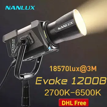 Nanlite Nanguang Nanlux Evoke 1200B 2700K-6500K Photography Video Light 18570Lux DXM LED Водонепроницаемая Наружная Видеолампа DHL Бесплатно