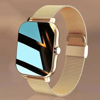 2023 Умные часы Мужские Женские Спортивные Фитнес-часы с полным сенсорным экраном Звонки по Bluetooth Цифровые умные часы наручные часы