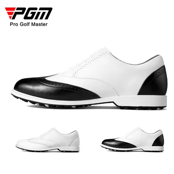 Мужская обувь для гольфа PGM с защитой от бокового скольжения, водонепроницаемая мужская спортивная обувь, дышащие кроссовки XZ168