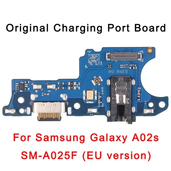 Оригинальная плата порта зарядки для Samsung Galaxy A02S SM-A025F (версия для ЕС) / SM-A025U (версия для США)