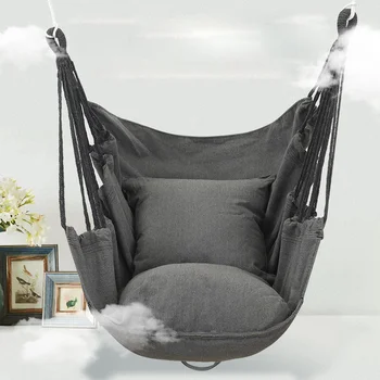 Подвесной гамак для путешествий, подвесной стул для спальни в общежитии, Уличные качели, подвесной стул для занятий спортом в саду, Подвесной стул для отдыха взрослых