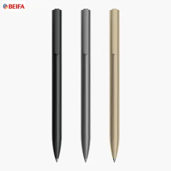 Ручка с гелевыми чернилами BEIFA Metal Mijia Sign Pens 0,5 мм PREMEC Smooth Switzerland Заправка черными чернилами Japan Office Business School